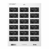 シャークアップ |休日の住所 シール (フルシート)