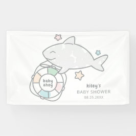 シャークアホイ 横断幕