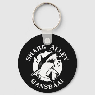 シャークアリー – Gansbaai Shark Scuba Diving キーホルダー