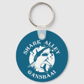 シャークアリー – Gansbaai | Shark Scuba Diving キーホルダー (裏面)