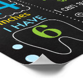 シャークアンダーザシーファースト誕生日シャルボード ポスター (角)