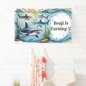 シャークアンダーザシーボーイ誕生日 横断幕 (インサイチュ)
