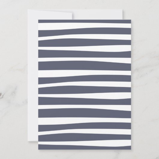 シャークアンダーザシー誕生日招待状 招待状 (裏面)