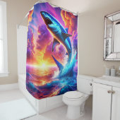 シャークアート シャワーカーテン (インサイチュ)