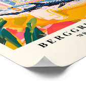 シャークインバスタブアートプリントおもしろいビーチハウスデコ ポスター (角)