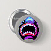 シャークウォーター色イラストレーション 缶バッジ (正面&裏面)