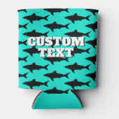 シャークカスタムシルエットで夏は涼しい 缶クーラー (正面)