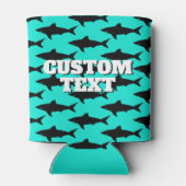 シャークカスタムシルエットで夏は涼しい 缶クーラー (裏面)