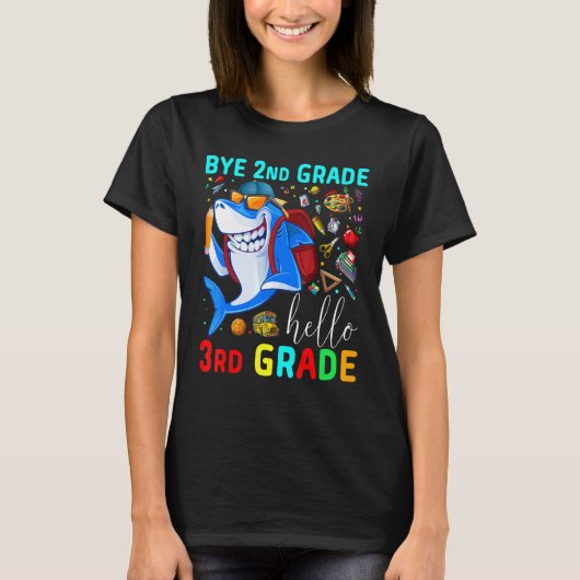 シャークカッコいいさよなら2年生Grade Hello 3rd Tシャツ (正面)