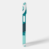 シャークカッコいい抽象芸術アートモノグラム Case-Mate iPhoneケース (裏面 / 右)