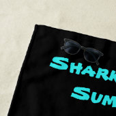 シャークカラフルスプラッシュ ビーチタオル (インサイチュ)