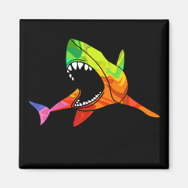 シャークカラフル マグネット