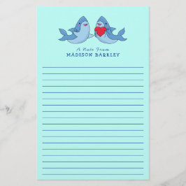 シャークキッドのかわいいかわいい文房具 便箋