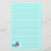 シャークキッドのかわいいかわいい文房具 便箋 (裏面)