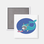 シャークキャット – マグネット (正面/裏面)