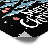 シャーククリスマスツリーシャーククリスマスツリーメリードグマ ポスター (角)