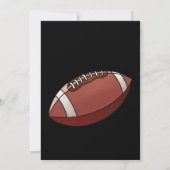 シャークサッカースポーツボーイ誕生日パーティーの招待 招待状 (裏面)