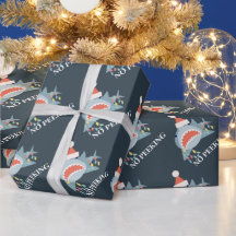 シャークサンタのピーク海軍クリスマスホリデー