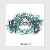 シャークシティベイエリアカリフォルニアデカール シール (シート)