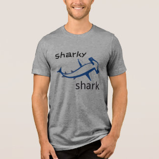 シャークシャークライトブルーボーイズ トライブレンドTシャツ