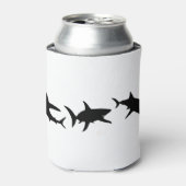 シャークシルエット 缶クーラー (缶正面)
