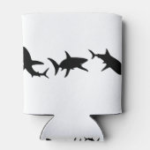 シャークシルエット 缶クーラー (裏面)