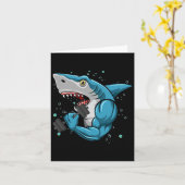 シャークジムパワーリフティングウエートリフティングボディビル カード (黄色い花)