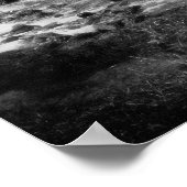 シャークスコーヴオアフB&W ポスター (角)