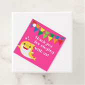 シャークスパンク海誕生日メッセージカード フェイバータグ (インサイチュ)