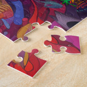 🐙シャークスプラッシュ：海のロックスター ジグソーパズル (側面)