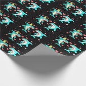 シャークズブラック ラッピングペーパー (角)