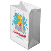 シャークセカンド誕生日抱き枕 ミディアムペーパーバッグ (正面アングル)