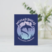 シャークダイビングアットモナドショール ポストカード (スタンド正面)