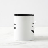 シャークダイビングカニョ島 – コスタリカ マグカップ (中央)