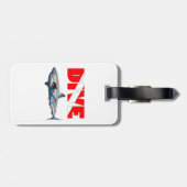 シャークダイビング ラゲッジタグ (裏面横)