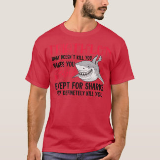 シャークトライアスロンのサポートクルートライアスロンのトレーニングSc Tシャツ