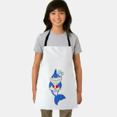 シャークトランプのポーカーでトランプのポーカーカード エプロン (インサイチュ)