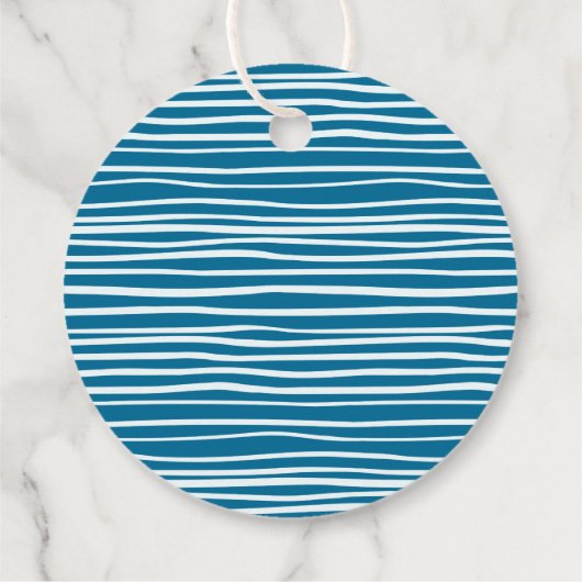 シャークバイトエイジバースデーパーティーメッセージカード フェイバータグ (裏面)