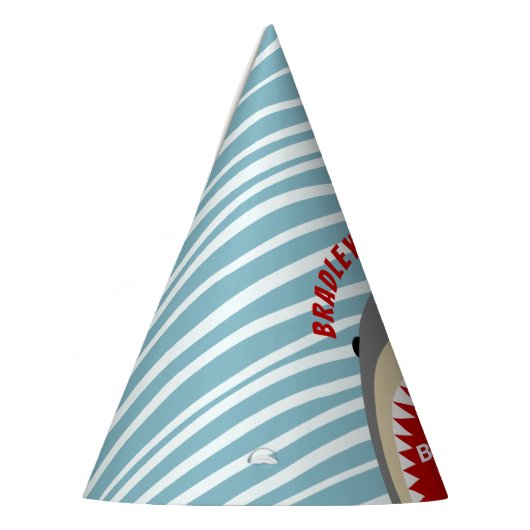 シャークバイトエイジバースデーパーティー パーティーハット (左)