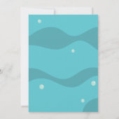 シャークバイトセカンド誕生日招待状 招待状 (裏面)