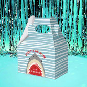 シャークバイト任意の年齢の誕生日パーティーの好意ボックス フェイバーボックス