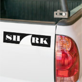 シャークバンパーステッカー バンパーステッカー (トラック上)