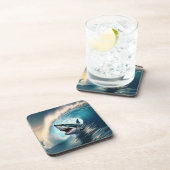 シャークバンプと噛み込み コースター (右側)