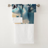 シャークバンプと噛み込み バスタオルセット (インサイチュ)