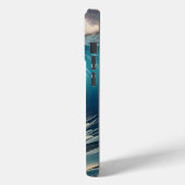 シャークバンプと噛み込み Case-Mate iPhoneケース (裏面 / 左)