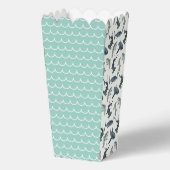 シャークパーソナライズされたの好意トリートボックス フェイバーボックス (裏面)