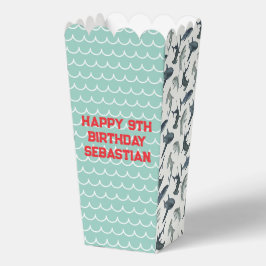 シャークパーソナライズされたの好意トリートボックス フェイバーボックス