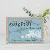 シャークパーティの招待状 招待状 (スタンド正面)