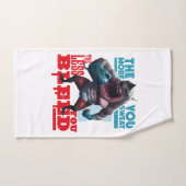 シャークファイター引用文タオル ハンドタオル (ハンドタオル)