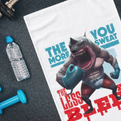 シャークファイター引用文タオル ハンドタオル